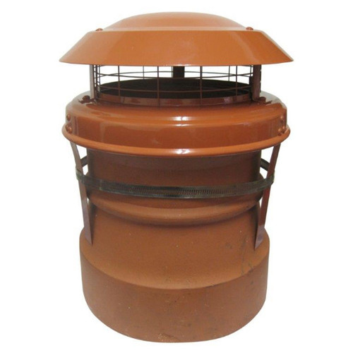 Mad13 Junior Anti Downdraught Cowl, Strap Fix, Terracotta