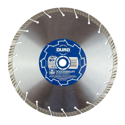 Duro Diamond Blade Twin Pack, 300mm, For Construction Materials