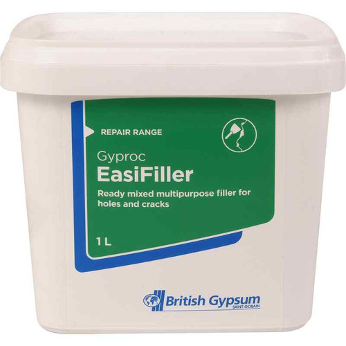 Gyproc Easifiller Ready Mix, 1kg, 1l Tub
