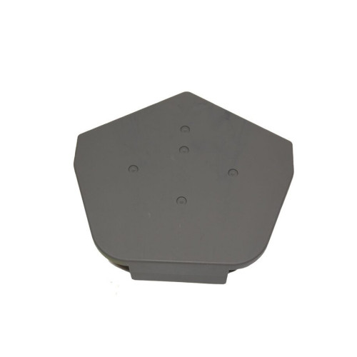 Redland Ridge End Cap, Universal Angle, Slate Grey