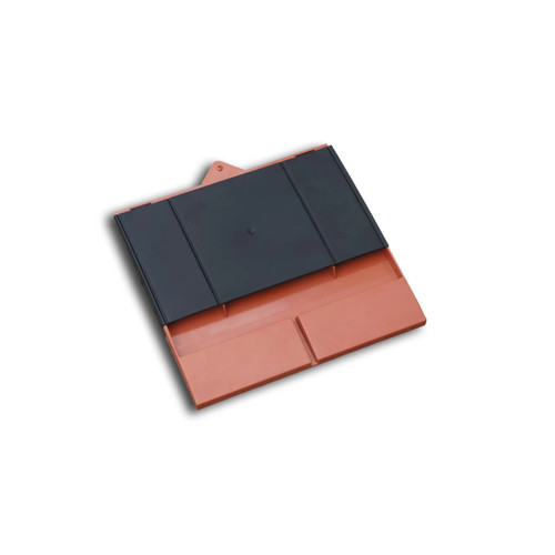Danelaw Double Plain Tile Roof Vent, Brown