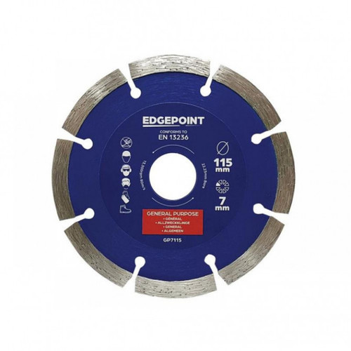 Edgepoint Diamond Blade, General Purpose, 7S, 115mm x 22mm