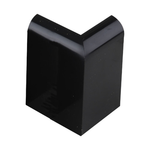 Trc Techno Gutter Drip Trim, External Corner & Fixings, Black