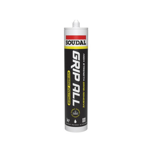 Soudal Grip All Hybrid Polymer, 290ml, Black