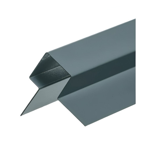 Cedral Lap Asymmetric External Corner, C75 Metal Green, 3000mm