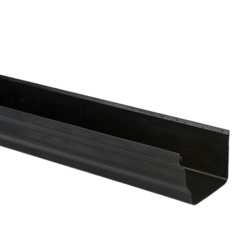 Brett Martin Prostyle Gutter, 106mm, 4m, Black