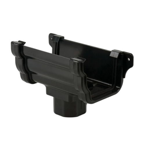 Brett Martin Prostyle Gutter Running Outlet, 106mm, Black