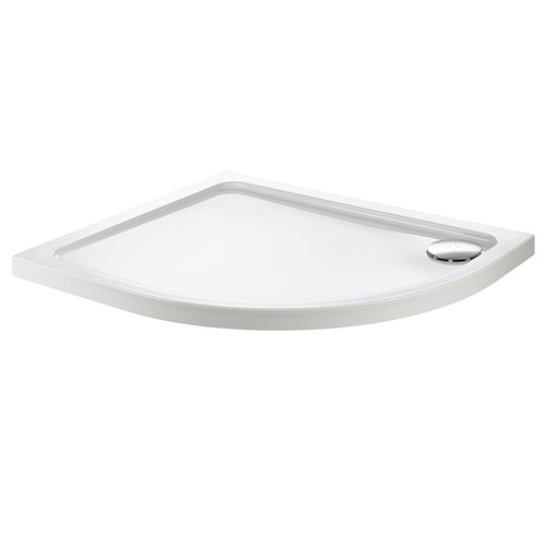 Distinct Low Profile Offset Quadrant Anti-Slip Shower Tray, Right Hand 900mm x 800mm