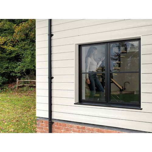 Cedral Click Weatherboard, Wood Effect, 3600mm x 186mm x 12mm, White