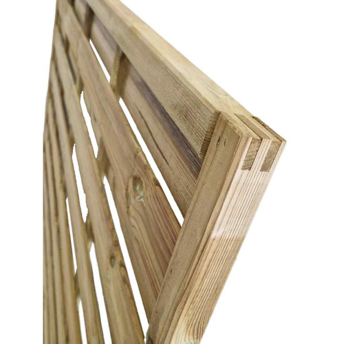 Elite Esprit Square Fence Panel, 1.8m