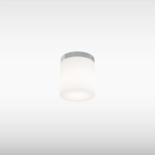 Mabelle Round Bathroom Ceiling Light, Chrome