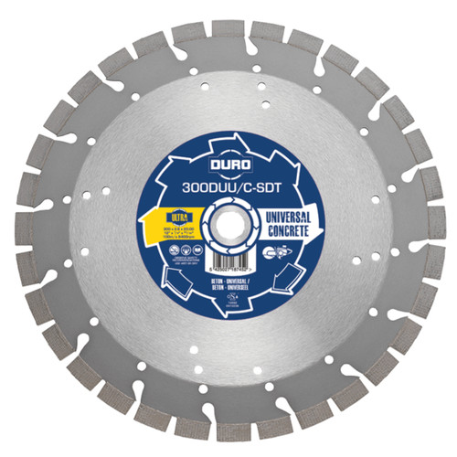 Duro Diamond Blade 300mm, For Concrete and Building Materials