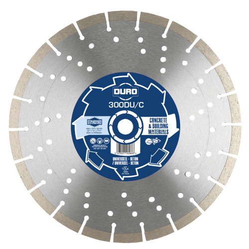Duro Diamond Blade, 300mm, For Concrete and Building Materials