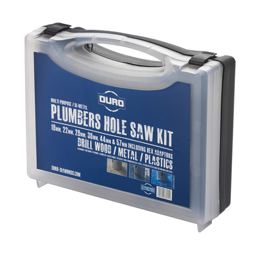Duro Plumbers Diamond Hole Saw Kit