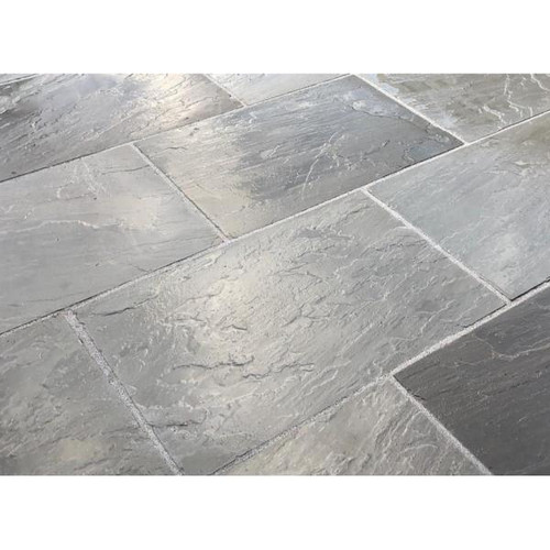 Kandla Grey Indian Sandstone Project Pack, 18mm (20.03m2)