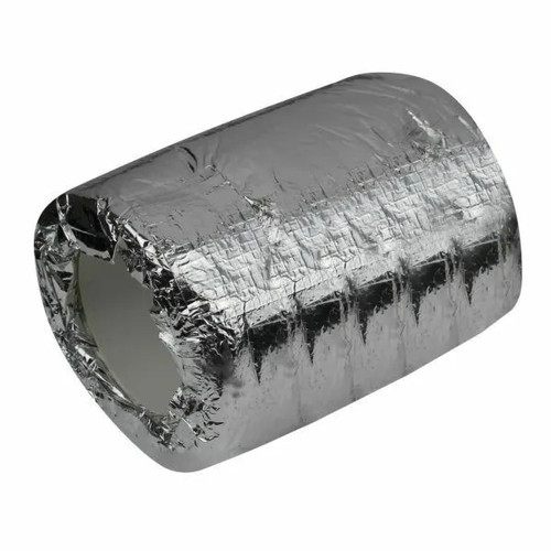 Nat Vent 100mm Insulated Round Pipe, 2m