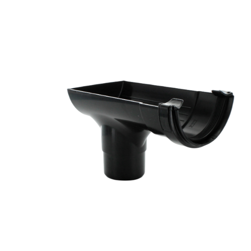 Hunter Surefit Stopend Outlet, Black, 112mm