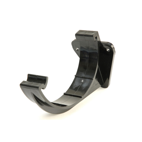 Hunter Surefit Half Round 2 Fix Support Bracket, 112mm, Black