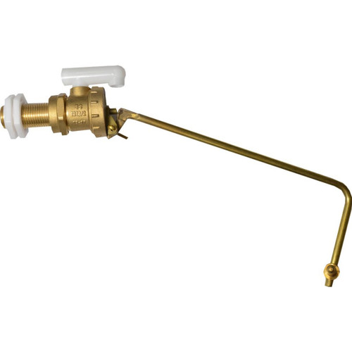 Genbra 1/2" High Pressure Part 2 Ball Valve, Side Inlet