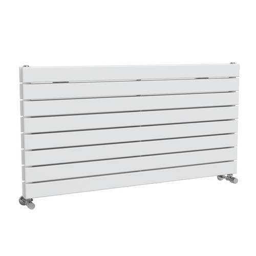 Dedham Double Panel Horizontal Radiator, 604 x 1200, Heating Only