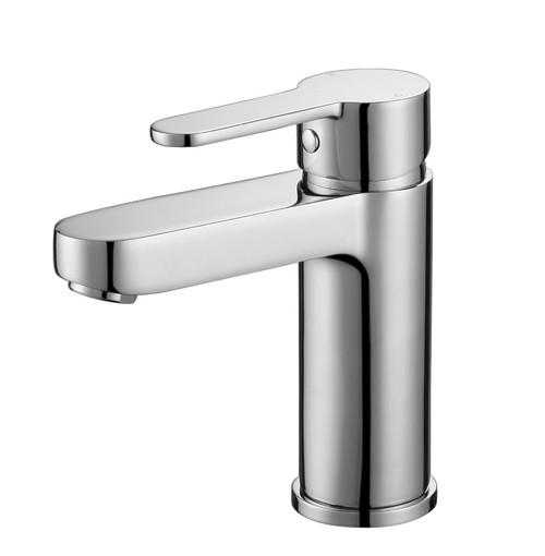 Distinct Avill Mono Basin Mixer With Push Waste, Chrome
