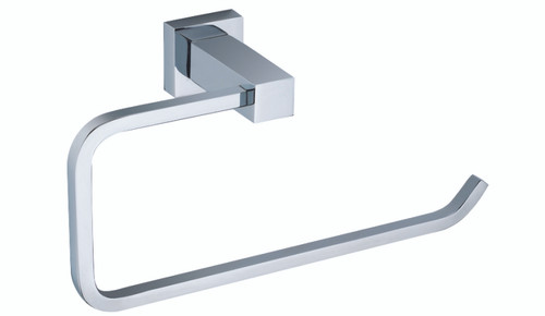 Distinct Evara Towel Ring, Chrome