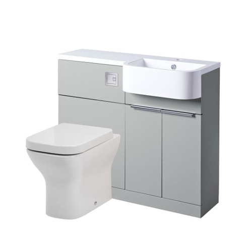 Distinct Tasman 1000mm S C/T Between WC F/M Units, Right Hand, Large (Unit Only)