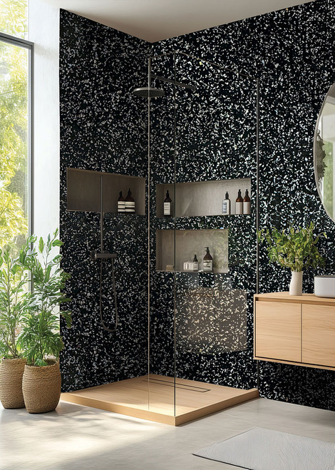 Durapanel Black Sparkle Corner Kit