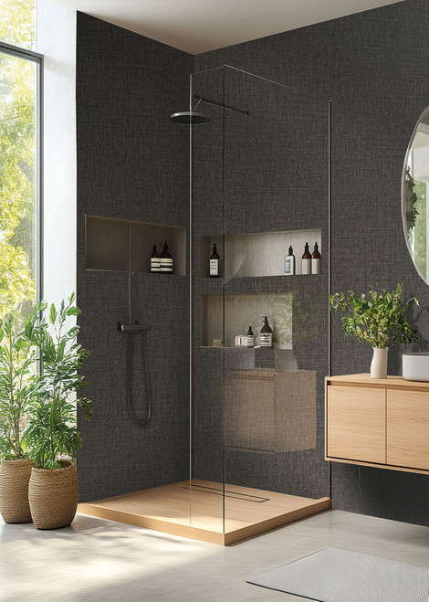 Durapanel Dark Linen Large Corner Kit