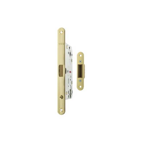 Agb Polaris 2xt Magnetic Euro Sashlock, 60mm Backset, Polished Brass