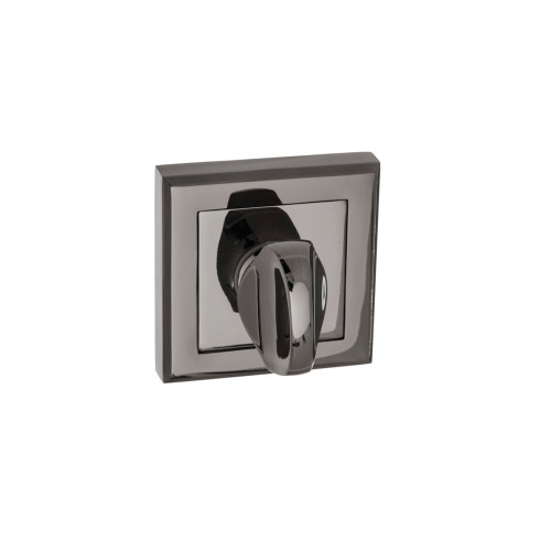Status Wc Turn And Release On Square Rose, Black Nickel