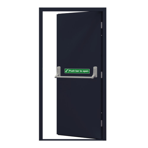 Budget Fire Exit Door 890mm x 2095mm Right Hand, External Open