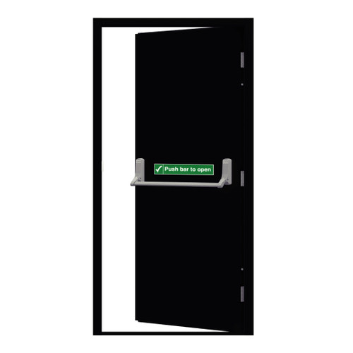 Budget, Fire Exit Door, 990mm x 2095mm, Right Hand, External Open