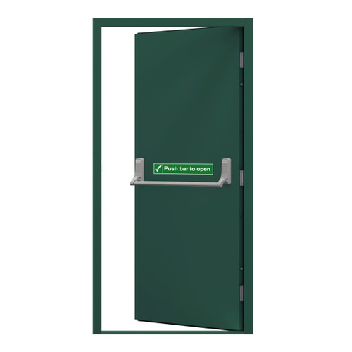 Budget Fire Exit Door, 990mm x 2095mm, Right Hand External Open