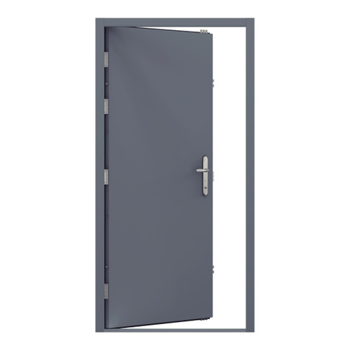 Security Personnel Door, Single, 990mm x 2095mm, Right Hand, Internal Open