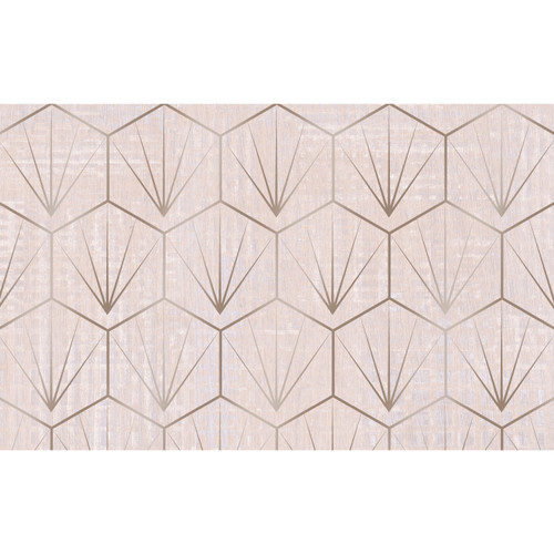 Wetwall Alloy Stella Rose Vanity Splashback, 400mm x 250mm x 4mm