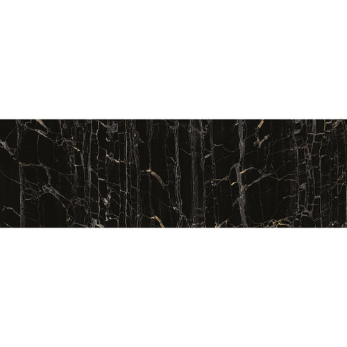 Wetwall Alloy Nero Portoro Vanity Splashback, 800mm x 250mm x 4mm