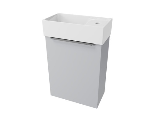 Distinct Arnslide Cloakroom Unit 400mm, Light Grey (Unit Only)