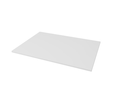 Distinct Dedham Solid Surface Worktop, 600mm, Arctic White