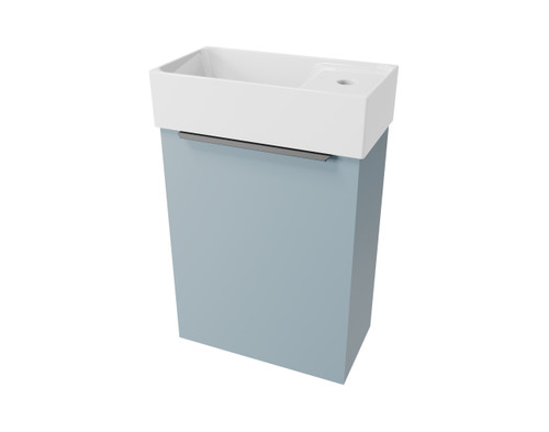 Distinct Arnslide Cloakroom Basin Unit, 1 Door, 400mm (Unit Only)