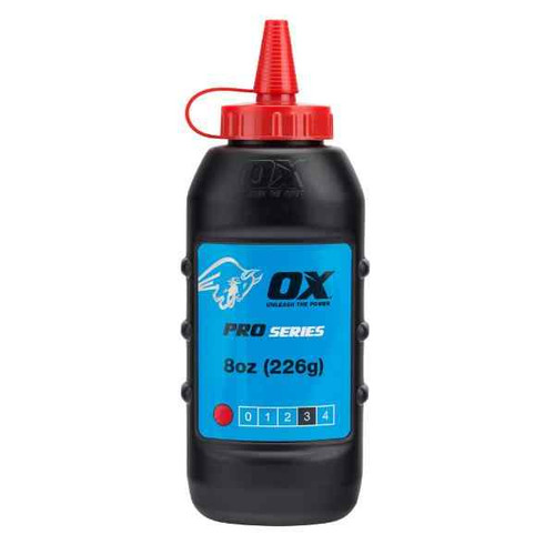 Ox Pro Chalk Refill, 226g, Red