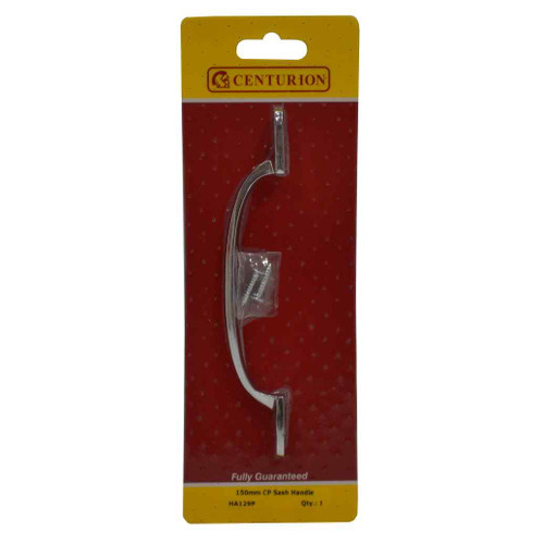 Sash Handle, 150mm, Chrome Plated