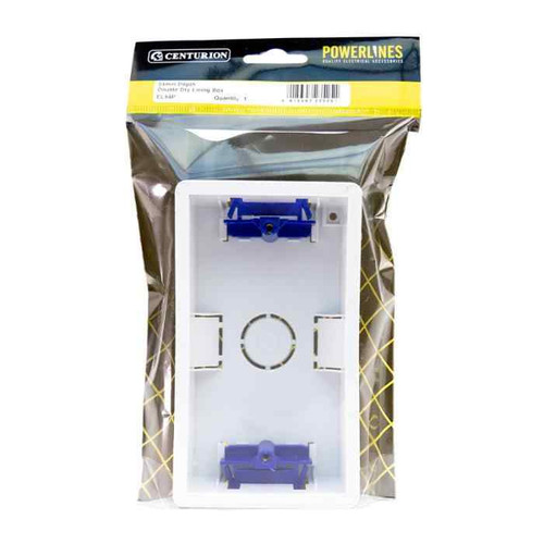 Cavity/Dry Lining Box, 35mm, 2 Gang