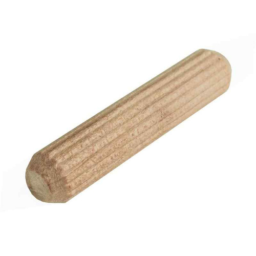 Faithfull Fluted Wooden Dowels, 40mm x 8mm, Pack Of 50
