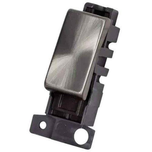 Minigrid Md002sc 10ax Ingot 2 Way Grid Switch, Satin Chrome