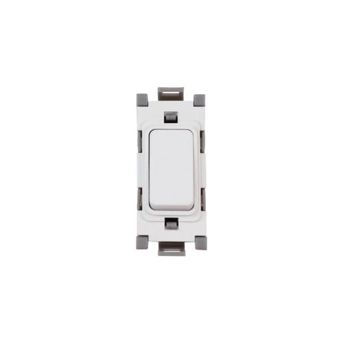 Vimark 10a 2w Grid Switch, White