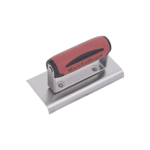 M/Town Cement Edger Straight End, 6" x 3", Durasoft Handle