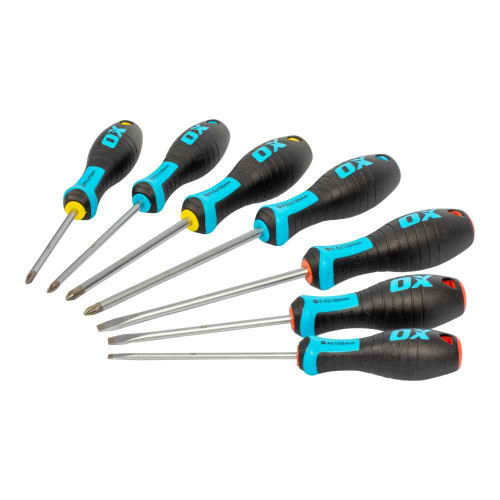 Ox Pro Screwdriver Set, 7 Piece