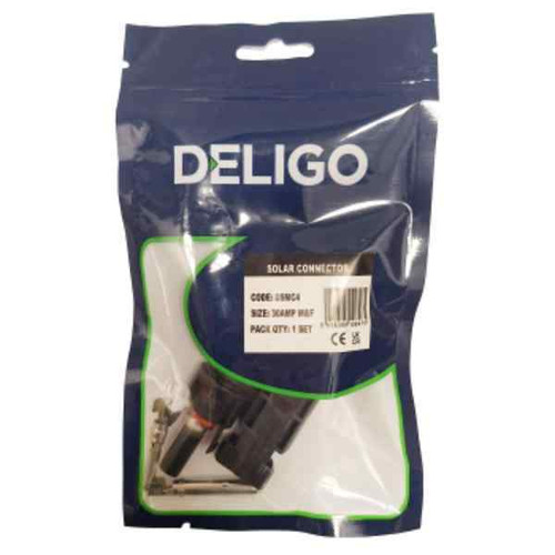 Deligo Mc4 Type Male & Female Solar Connector 30a