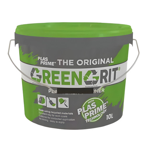 Plasprime Original Green Grit Plasterers Primer, 10l